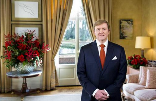 Troostende woorden van de koning